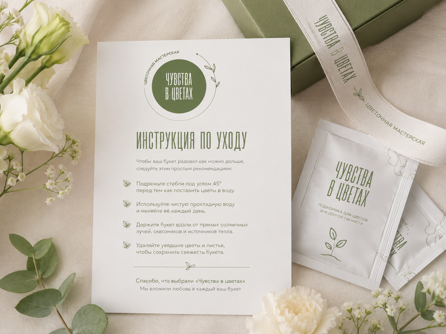 Уход за цветами